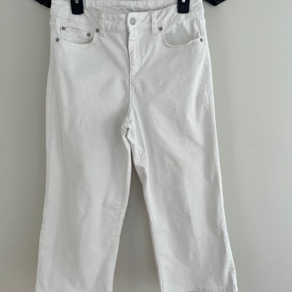 CECE-High Waist Straight Leg Crop Jean - Picture 1 of 3